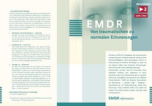 EMDR Infobroschüre für Eltern und Betreuer EMDR Infobroschüre für Eltern und Betreuer